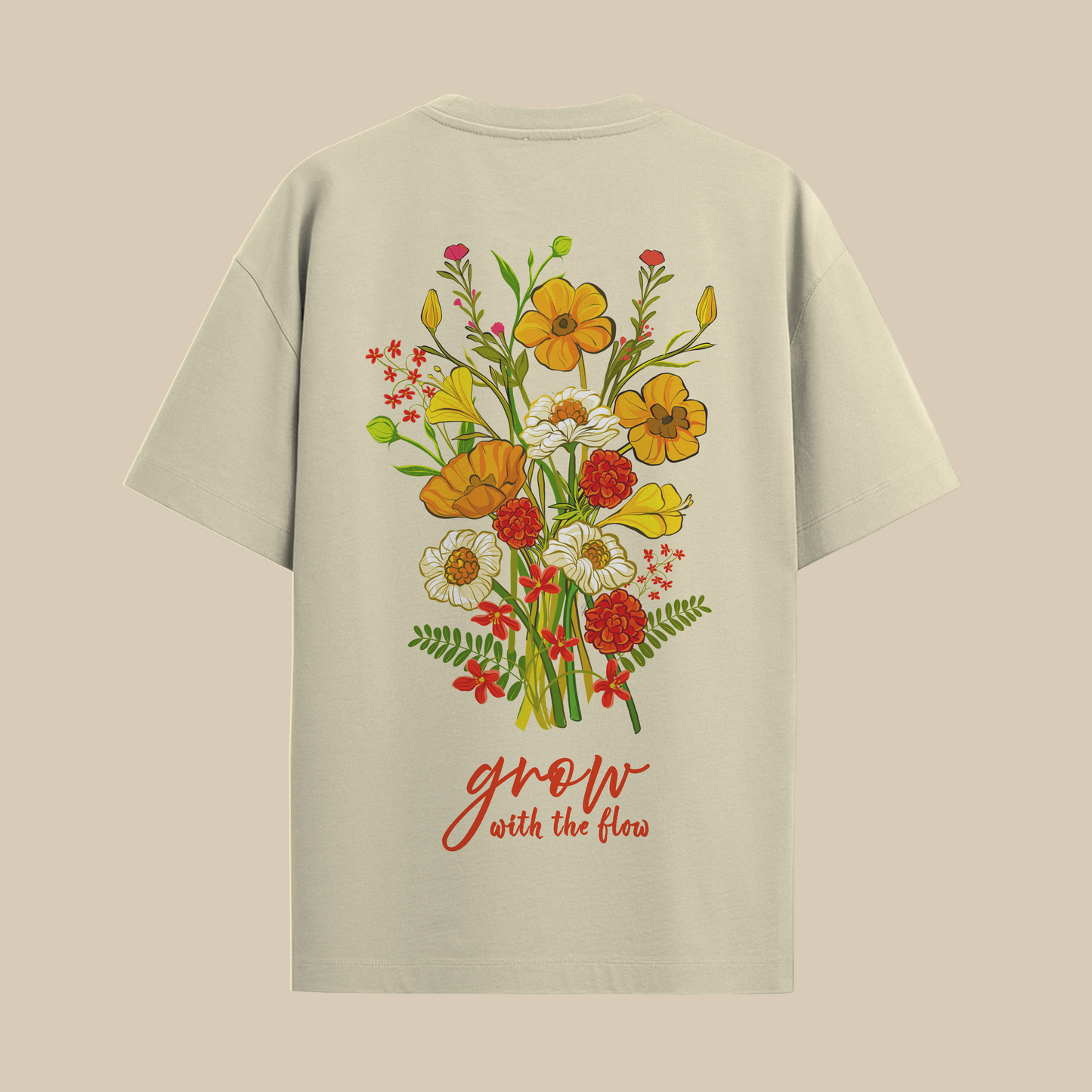 Grow with the flow - beige